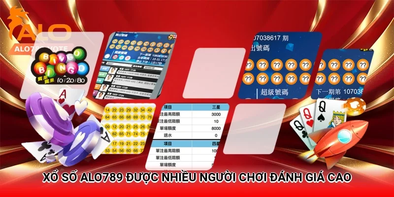 Xổ số Alo789 được nhiều người chơi đánh giá cao